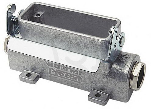 Walther T701416MS Sockelgehäuse A16 in Alu m.H:57mm,LVB,M20,Stutzen