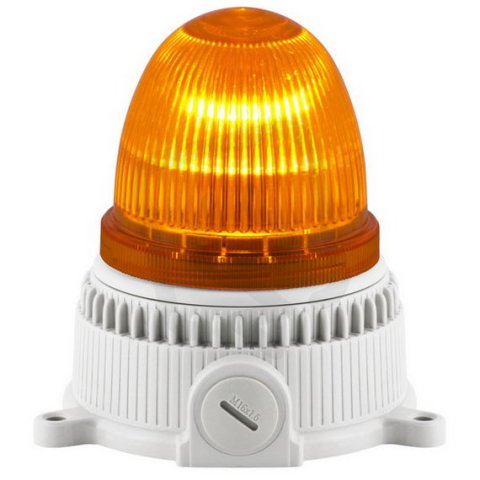 Modul optický OVOLUX FLASHING 24/240 V, AC, IP65, M16, oranžová, blikající