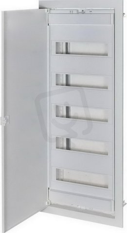 Zapuštěná rozvodnice s plechovými dvířky ECG70 70M (5x14) IP40 ETI 001101029