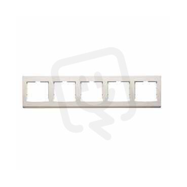 Schneider AYA5802523 Rámeček pětinásobný, cream