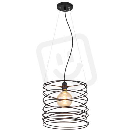 Závěsné svítidlo TILLY černá 1xE27, max. 60W 230V GLOBO 15640H