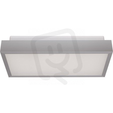 Stropní a nástěnné svítidlo Quatro 400x200 šedá 2x60W IP20 E27 922003/54