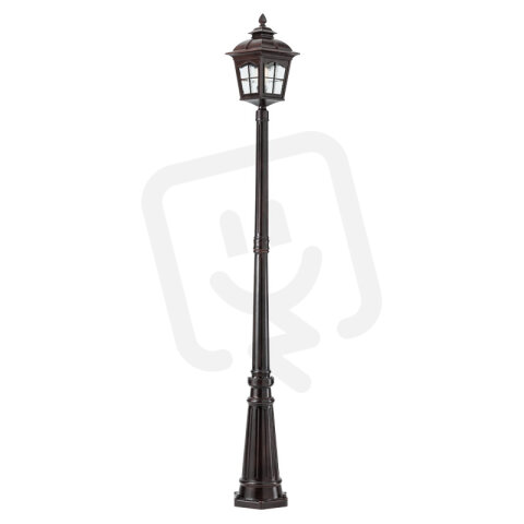 Sloupkové svítidlo YORK ST H218 E27 1X70W IP44 BR REDO 9654