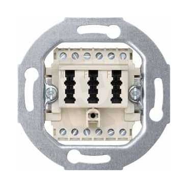 Schneider MTN465226 Mechanismus zásuvka telefonní TAE 2x6/6