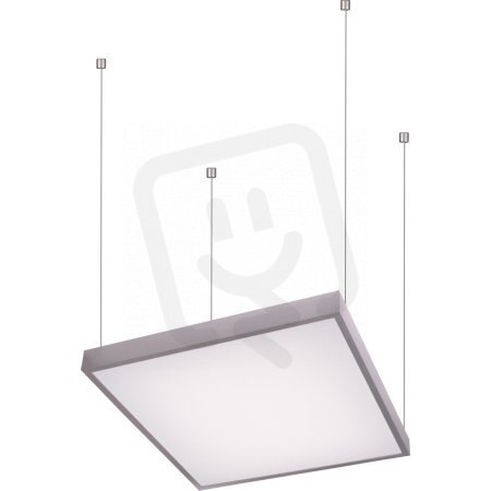 Závěsné svítidlo Quatro panel S 400x400 závěs šedá 2x24W IP20 2G11 913254/54