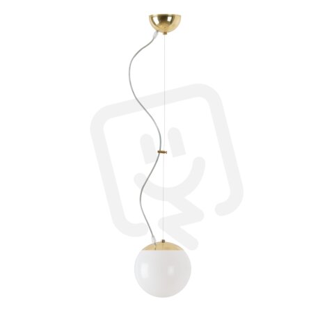 Závěsné svítidlo ISIS L1 PM 8W IP40 3K DALI PMMA mosaz OSMONT ISI72380