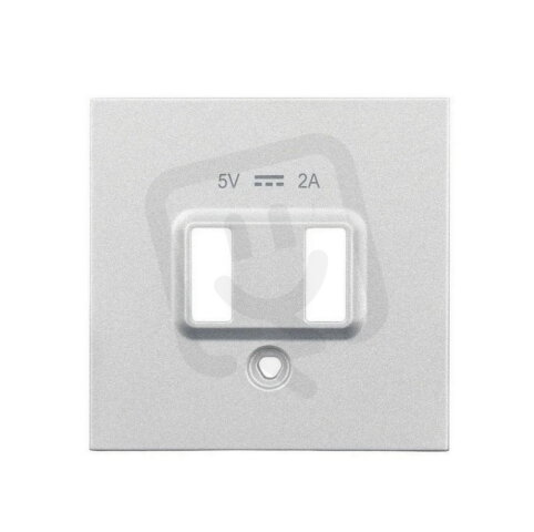 Kryt USB zásuvky dvojité, bílý SCHRACK EV103052--