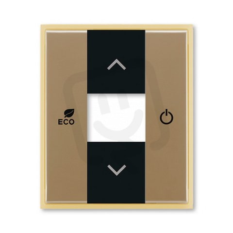 ABB Element Kryt pro termostat prostorový kávová/ledová opálová 6220E-A03000 25