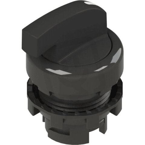 Přepínač Dlouhá páka, d22mm, 3, černá, plast, černá, IP67 PIZZATO E21SE23FCE11AB