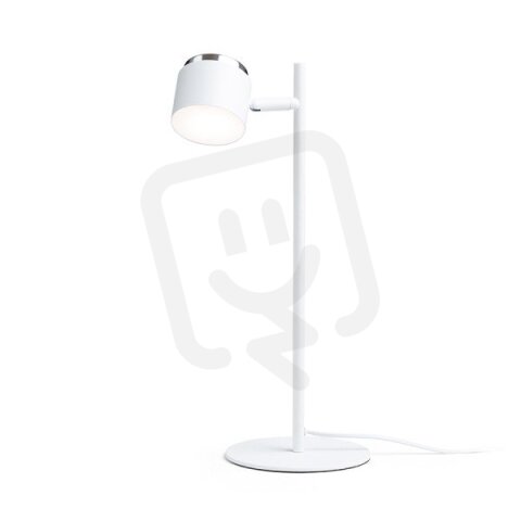 NOVA stolní bílá chrom/mléčný akryl 230V LED 4.2W 3000K RENDL R14274