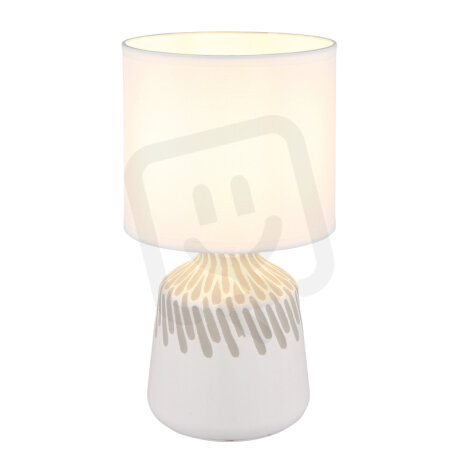 Stolní lampa RELA bílá 1x40W E14  GLOBO 21733W