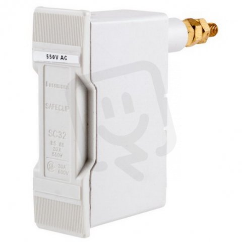 Pojistkový spodek Eaton SC32PWH 550V AC, 32A, bílá / NSD
