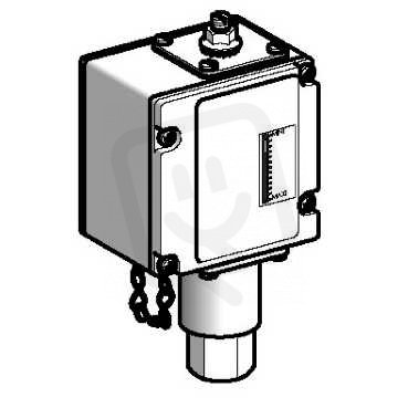 Tlakový spínač kovový, pomocné obvody TELEMECANIQUE ADW7M129012