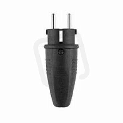 Vidlice gumová Original 3x2,5mm2, černá IP44 ABL 100000039