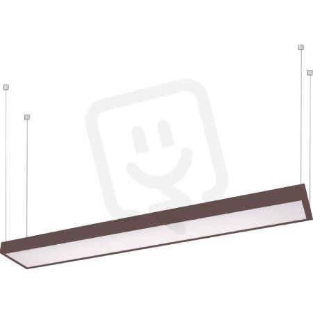 Závěsné svítidlo Quatro panel S 1200x150 závěs hnědá 28W IP20 T5 913257/06