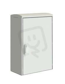 Prázdná skříň DIN hl 320mm TP 4-0/7 (DIN 0H) 3.bod 595x1140x320 ESTA 05743