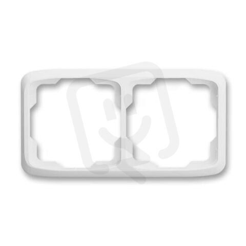 ABB Tango Dvojrámeček vodorovný bílá BLISTR 3901A-B20 BW