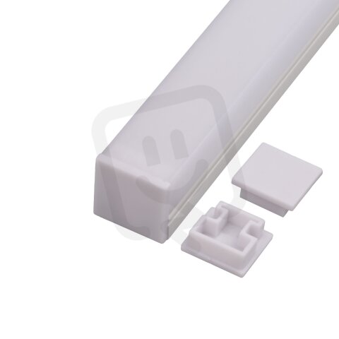 Koncovka profilu N8H bílá T-LED 096655