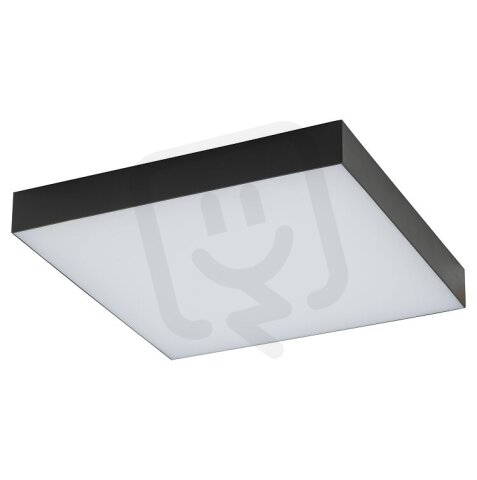 LID square LED 50W black 3000K