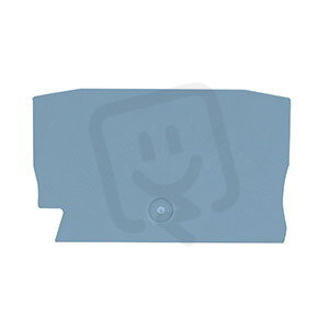 Koncová přepážka EFC.2/PT/BL modrá MOREK EFC201BL