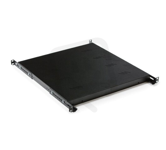 19'' polička perforovaná 1U/650mm, max.nosnost 80kg TRITON RAB-UP-650-A4