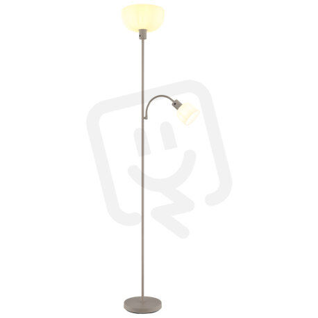 Stojací lampa HINTON písková 1x E14, max. 40W 230V GLOBO 59947S