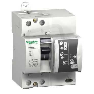 Schneider 18691 Pr. chránič s opětným zapnutíms 2P 63A 30mA A