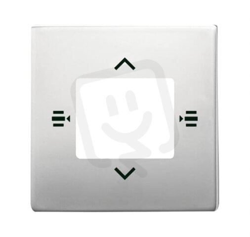 ABB KNX Kryt pro prvek ovládací 6násobný ušlechtilá ocel 6108/61-866-500