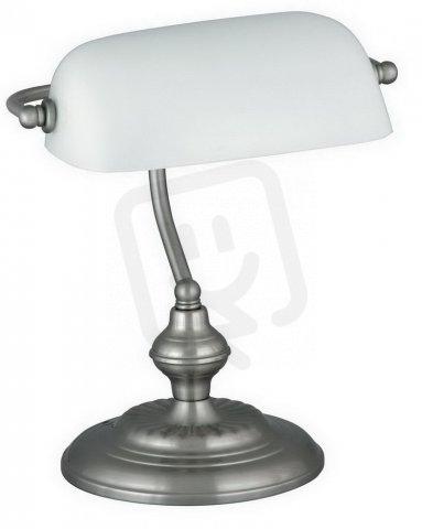 Bank E27 1x 60W IP20 saténový chrom RABALUX 4037