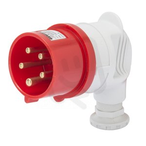 IP44 90°STD.PLUG 3P+N+E 16A 400V 6H