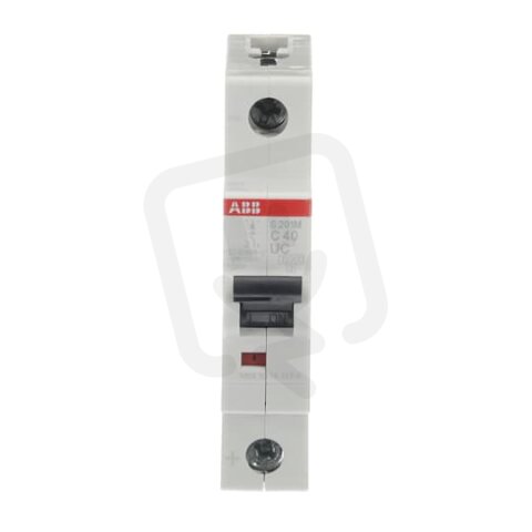S201M-C40UC Jistič 1P 40A char. C ABB 2CDS271061R0404