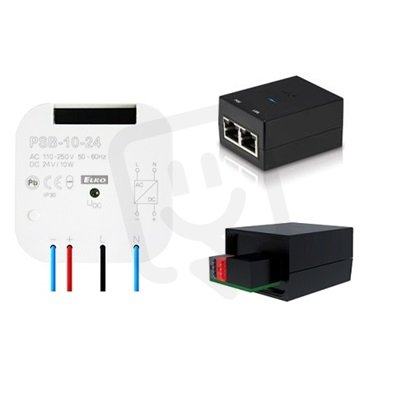 Komplet pro bezdrátové připojení LARA Napájení PoE + WiFi do krabice ELKO EP