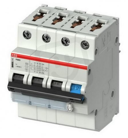FS403M-C25/0.1 SMISSLINE TP 4P C 25A 100mA 10kA ABB 2CCL563120E0254