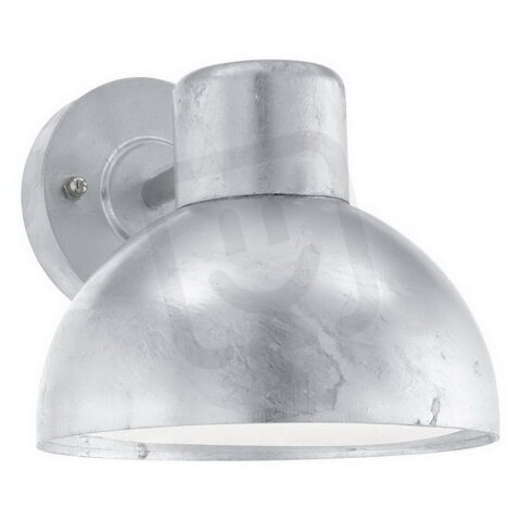 Venkovní nástěnné svítidlo ENTRIMO 1xE27 pozink/bílá 40W IP44 EGLO 96206