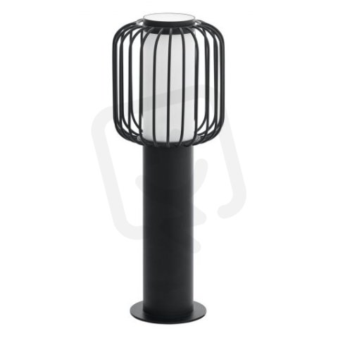 Venkovní svítidlo se soklem RAVELLO 1xE27 černá/bílá 28W IP44 EGLO 98723