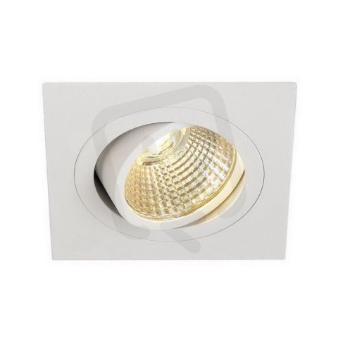 NEW TRIA LED DL SQUARE downlight bílé matné 6W 38° 2700K vč.ovladače SLV 113881