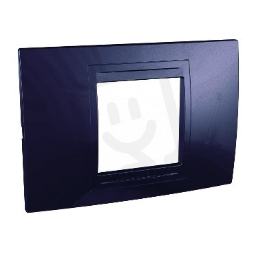 Schneider MGU4.102.42 Krycí rámeček Allegro dvoumodulový,Indigo