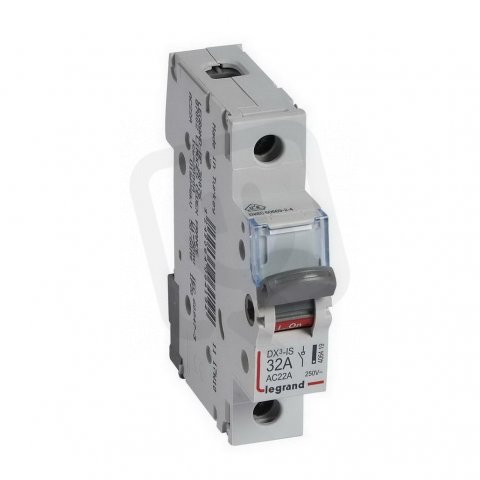 DX3 VYPÍNAČ 1P 32A 250 V LEGRAND 406419