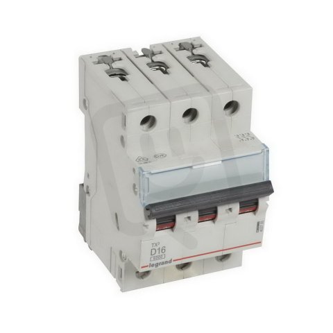 TX3 JISTIČ, 3 PÓLOVÝ, CHAR. D, 16A 6000A LEGRAND 403755