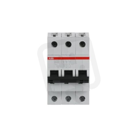 S203-B40 3 fázový jistič 40 A char. B 6kA ABB 2CDS253001R0405