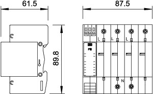 OBO 5096324 Spodní díl V20 a V25 V20-C U-3 FS