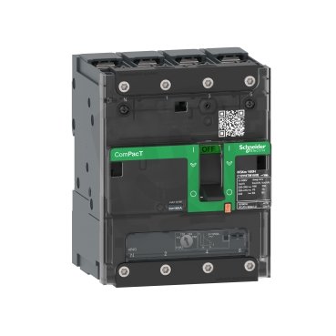 Jistič ComPacT NSXm160B 25kA AC 4P4D 160A TMD SCHNEIDER C12B4TM160B