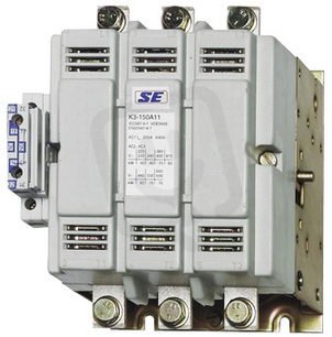Stykač 250kW/450A AC3 600A AC1, 3pól, 2Z+2R, 230VACDC SCHRACK LA34500H--