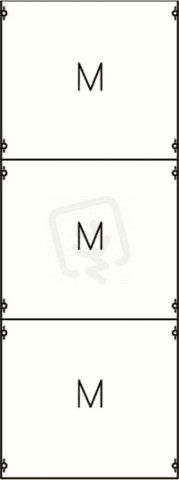 2M5A -montážní modul 500x1350mm s krytem