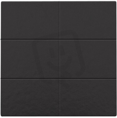 NHC 6násobný ovladač -BAKELITE PIANO BLACK NIKO 200-51006
