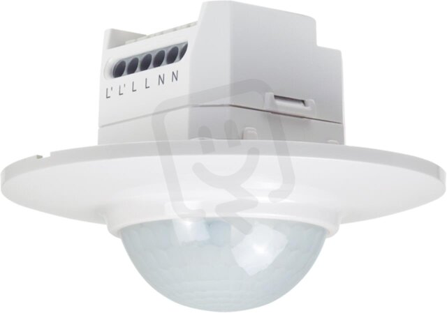 Detektor přítomnosti, master 230V AC, 360°, 1-kanálový, 16m, kulatý