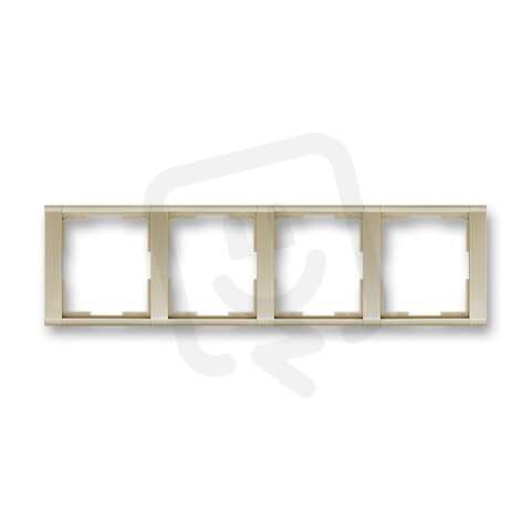 ABB Time 3901F-A00140 33H Rámeček čtyřnásobný,vodorovný,pro hořlavé podklady