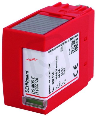 Svodič přepětí typ 2 ochranný modul pro DG SE H 1000 VA FM DEHN 952918