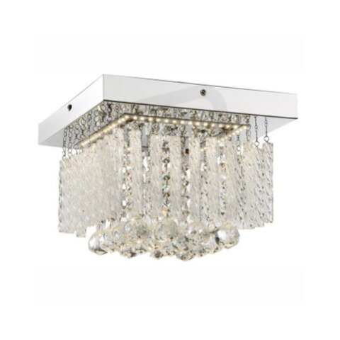 Stropní svítidlo MATHILDA chrom LED 40V 12W, 1200lm, 4000K GLOBO 68396-12
