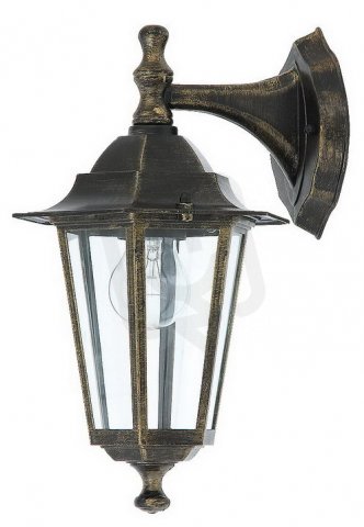 Velence E27 1x 60W IP43 antická zlatá RABALUX 8232
